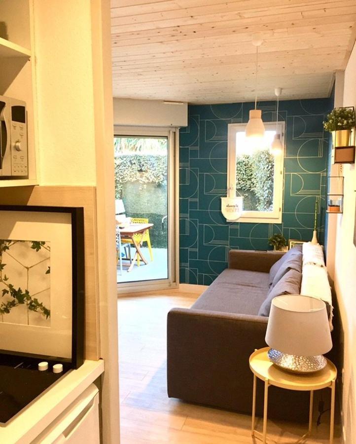 Rez De Jardin + Terrasse Piscine Et Acces Direct Plage Apartment Saint-Cyprien  Bagian luar foto